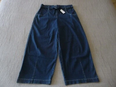 £120 • Buy NWT OSKA  Zoora  Tie Detail/Washed Denim Trousers - Size 2 12/14UK RRP£209.00