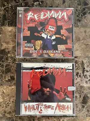 Redman - Whut? Thee Album PLUS Docs Da Name . 2 CD Lot! • $20