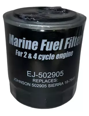 Marine Fuel Filter  EJ-502905 For 2 & 4 Cycle Johnson Outboard Engine • $16.99