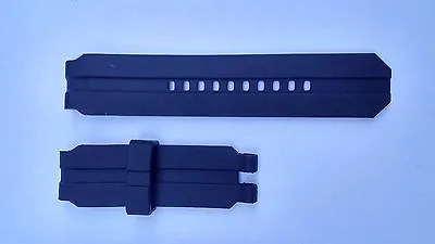 Silicone Rubber Watch Band Strap For Oakley Gearbox - BLACK - For Automatic  • $259.99