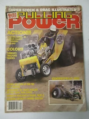 Pulling Power Magazine Winter 1982 Vol 2 No 4 Super Stock Racing Monster Trucks • $49.95