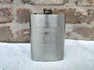 $107.73 • Buy Vintage Jack Daniels No 7 Old Tennessee Whiskey Hip Flask 8 Oz Collectible M410