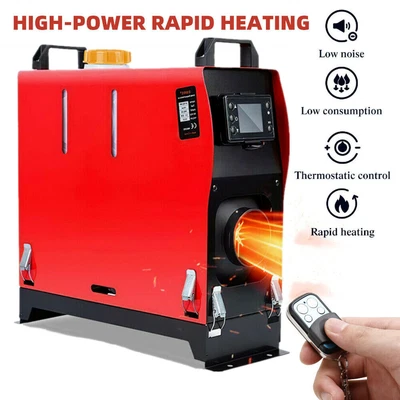 $142.99 • Buy 8KW Portable Diesel Air Heater 12V Thermostat Deisel Caravan Motorhome Trailer S