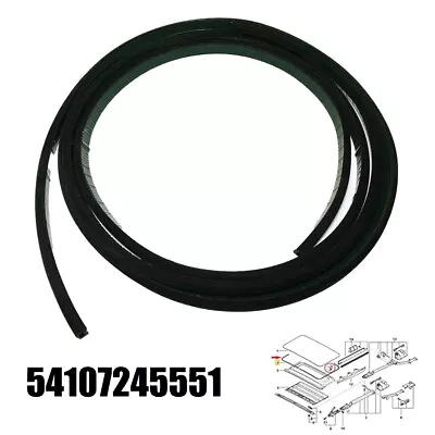 Sunroof Sliding Seal Gasket Black 54107245551/OEM For BMW 5er E39 E60 F10 F01 • $25.93