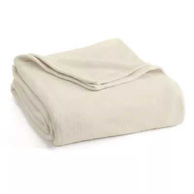 Vellux Fleece Blanket Twin Size Bed Blanket Lightweight Soft Throw Blankets • $15.49