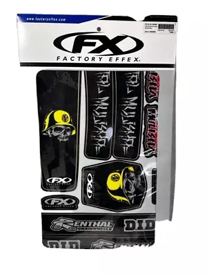 Factory Effex 22-50460 Metal Mulisha Decal Sticker Fender Swingarm Fork Trim Kit • $44.49