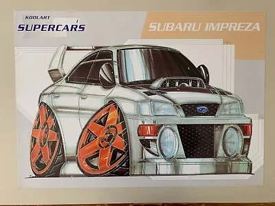 Subaru Imprezasipercars koolart 2003 Poster • $44.99