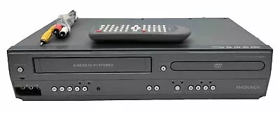 Magnavox DV225MG9 DVD/VCR Recorder Combo VHS DVD Player For Parts • $54.95