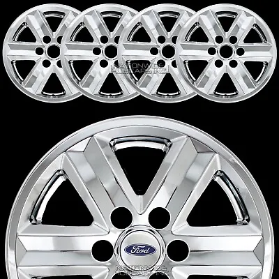 4 Fits Ford F150 XLT 2021-2023 Chrome 17  Wheel Skins Full Rim Covers Hub Caps • $99.99