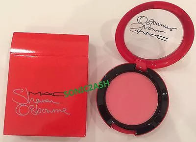 BNIB MAC SHARON & KELLY OSBOURNE  PEACHES & CREAM  Powder Blush (Mid-Tone Rose) • $29.98