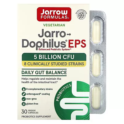 Jarro-Dophilus EPS 5 Billion CFU 30 Veggie Capsules • $16.24