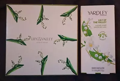 Yardley LILY OF THE VALLEY LUXURY SOAP 3 X 100G -Sealed. Penhaligons  Guest Soap • £35