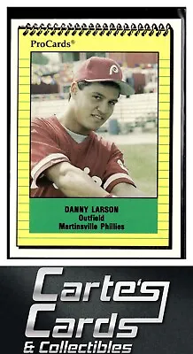 Danny Larson 1991 ProCards #3468  Martinsville Phillies • $1.95