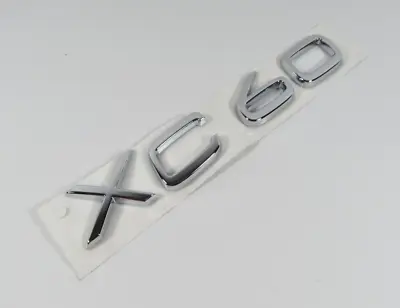13-24 Volvo XC60 Emblem Rear Liftgate Chrome Badge Logo Nameplate Genuine OEM • $19.99