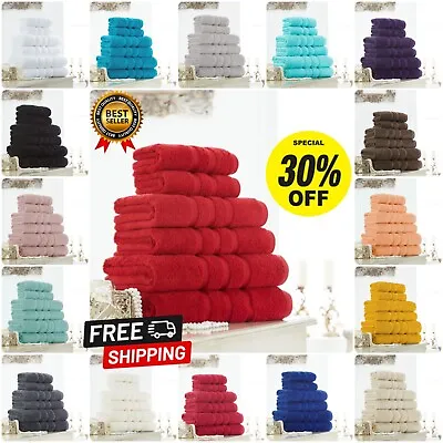 Luxury EGYPTIAN COTTON Towels Hand Bath Towel Or Sheet Premium Quality 550 GSM • £5.49