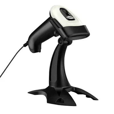 Eyoyo Bluetooth 2D QR Code Barcode Scanner With Stand Library Bar Code Reader • $54.86