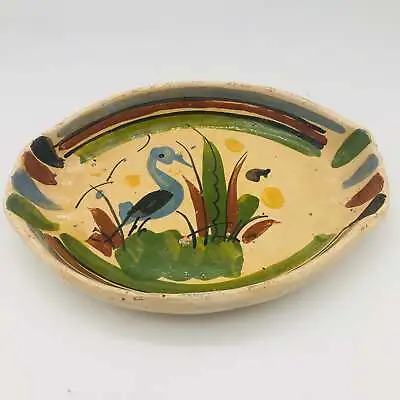 $24.99 • Buy Vintage Authentic Mexican Pottery 10  Inch Casserole Dish
