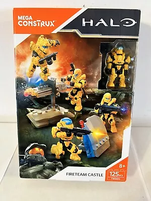 Halo Mega Bloks Construx Unsc Fireteam Castle Building Set Fmm86 New Sealed • $45