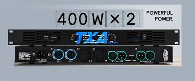 TXA KAX 5000 2 X 400W 1U Dightal Power Amplifier 90-240v Swtich Mode UPDM PROMO • £142