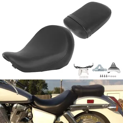 Driver Rider Seat+Rear Seat Cushion For Honda Shadow VT750C VT400 2004-2013 • $112.99