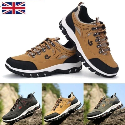 £14.99 • Buy Mens Shock Absorbing Running Trainers Casual Gym Walking Sports Shoes Size12