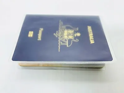 $1.74 • Buy Matte Transparent Passport Cover Protector Travel Clear Holder Organiser Wallet 