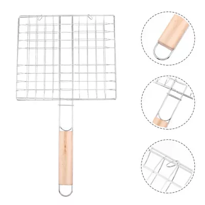 1pc Wire Mesh Grill Barbecue Wire Mesh Griddle Plate For Barbecue • £9.78