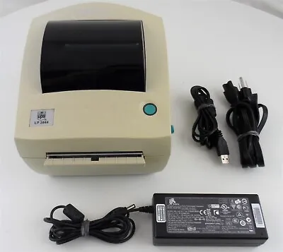 Eltron (Zebra) LP 2844 Thermal Printer With PSU And USB Cable (A) Parts/Repair • $27.99