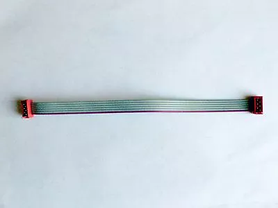 2x3 (6-pin) Micro-MaTch Connector Flat Ribbon Cable 15cm • $4.81