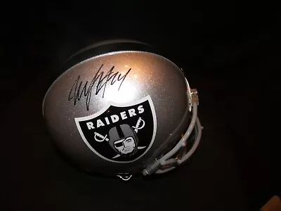 MARSHAWN LYNCH AUTO SIGNED FULL SIZE AUTHENTIC RAIDERS HELMET Radtke COA • $345