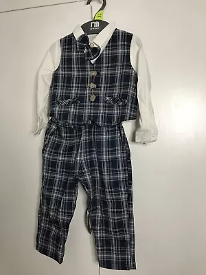 Marendyee Baby Boy Clothes Outfit Suits Infant Tuxedo Christmas • £14.99