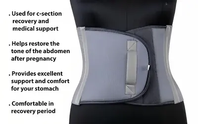 Umbilical Hernia Belt For Men Women Abdominal Back Support Binder Compress Belt • $23.01