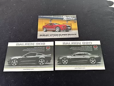 2013-2014 Ford Mustang Saleen 620 302 Shelby Super Snake Card / Brochure Set • $18.98