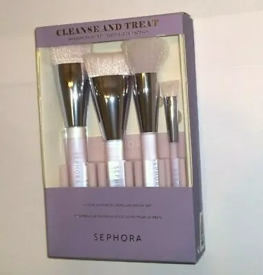 Sephora Cleanse And Treat Skincare Brush Set - New In Box • $20.79