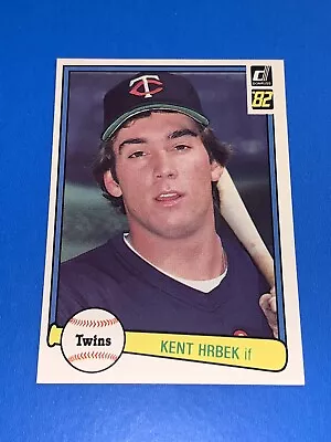 1982 Donruss Kent Hrbek Rookie Card #557 RC Minnesota Twins Set Break NM-MINT • $1.24