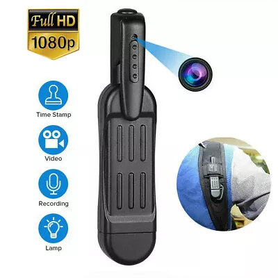 £14.87 • Buy 1080P HD Pocket Camera Pen Hidden Mini Body Video Recorder DVR Security Cam