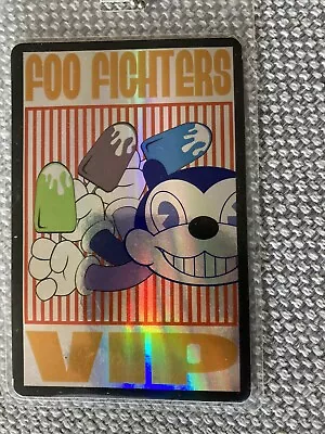 Foo Fighters VIP Laminate Melbourne Rod Laver Maybe 2011 • $25