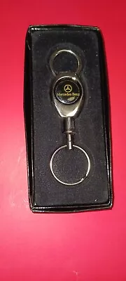 Genuine Mercedes-Benz Key Ring Fob Double Ring BRAND NEW FREE SHIPPING • $14.50