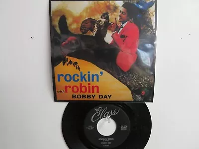 💥' BOBBY DAY '  HIT 45 + PICTURE [Rockin Robin]  1958 !💥 • $15.99