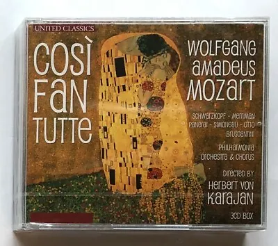 Karajan / Philharmonia Orchestra Mozart: Cosi Fan Tutte - 3CD Mint (Sealed) / Mi • £7.99