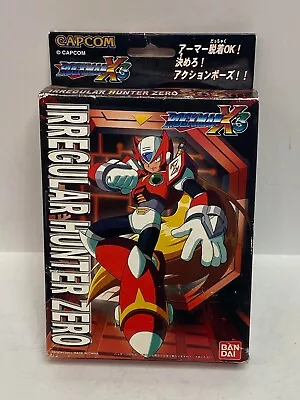 2003 Rockman X3 Megaman Irregular Hunter Zero Red Action Figure Kit New Unopened • $45