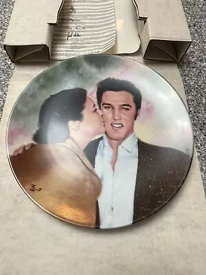 ELVIS Delphi Plate 5 Elvis Presley Looking At A Legend “Elvis And Gladys” • $7.99