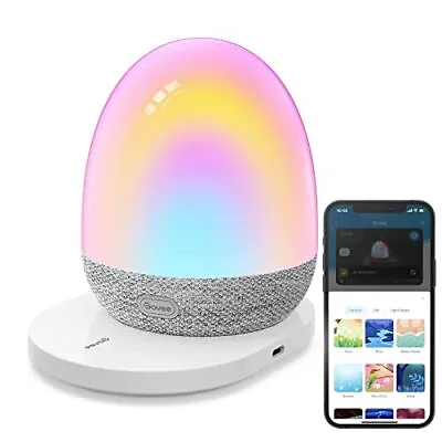 Govee RGBIC Night Light Sound Machine Bluetooth Speaker In One 60+ Music  • $116.44