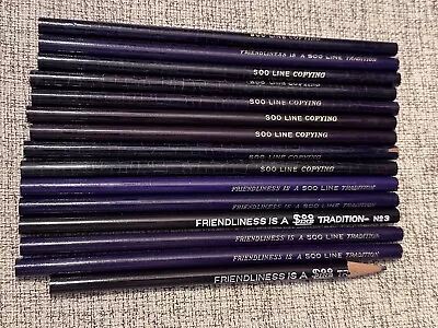 Soo Line Railroad Pencil & Pen Lot Of 22 Vintage • $20