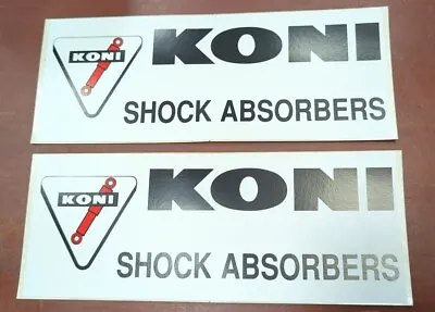 NOS Lot Of 2 Vintage Koni Shock Absorbers Racing Motorcycle Motocross Decal  • $10