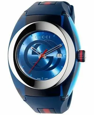 Brand New Gucci YA137104 Sync XXL Watch BLUE • $240
