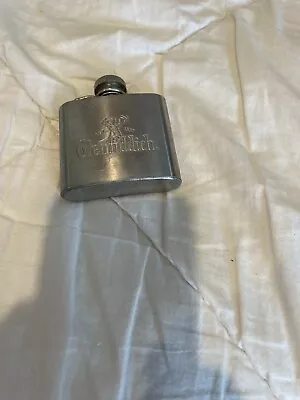 Vintage Glenfiddich Stainless Steel Hip Flask • $30