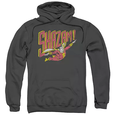 DC COMICS SHAZAM! RETRO MARVEL Licensed Pullover Hooded Sweatshirt Hoodie SM-3XL • $49.95