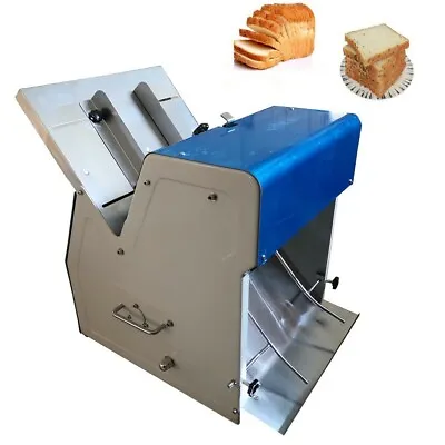 $739 • Buy 110V Commercial Electric Toast Bread Slicer | 12mm Bread Cutting Machine | 31PCS
