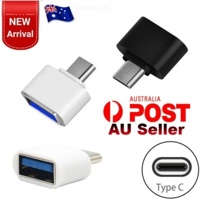 $2.45 • Buy Premium USB 3.1 Type C Male To USB Female Converter USB-C Data OTG Adapter